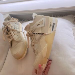 JORDAN 4 off white sails